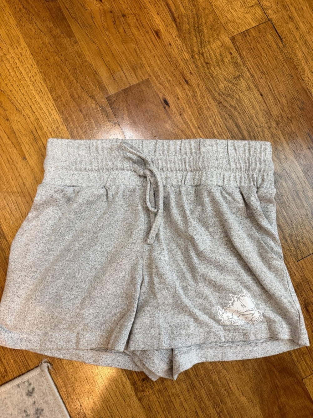 Champion Women's Heather Gray Athletic Drawstring Shorts